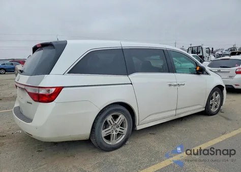 2012 Honda Odyssey Touring from USA, damaged, VIN 5FNRL5H96CB077296
